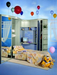 Шкаф-купе для детской комнаты