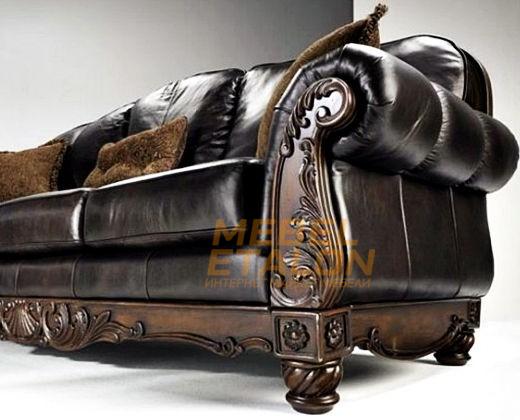 элитный диван в интерьере