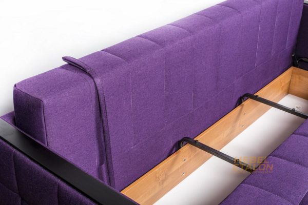 Мюнхен 4 угловой диван в разложенном виде