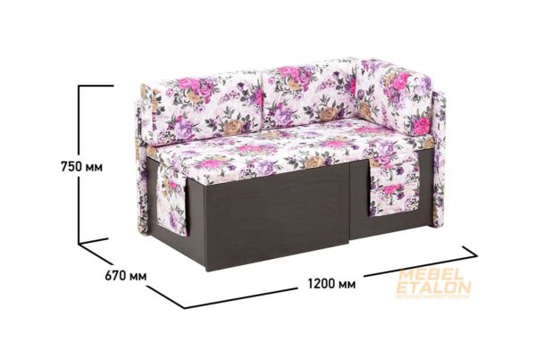 Кухонный диван Мэртон, MIKAELA violet